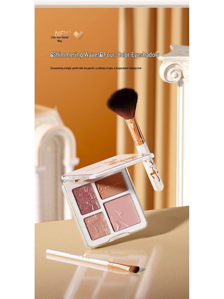HLOFF True Love Makeup Gift Box: Luxury 10-Piece Set with Gift Bag for Qixi Festival Valentine's Day, Perfect for Young Beauty Enthusiasts