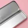1Pcs New Rectangular Metal Pen Box Fountain Pen Spacious Pencil Case Versatile Tinplate Box
