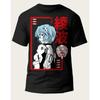 2026 Century Evangelion Classic Ayanami Printed Black Fit Bestseller Super Skin Friendly Large Parent-child T-shirt Camisetas