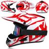 Full Face ABS Off-Road Motorcycle Helmet Men Women Lightweight Safety Gear In Multiple Colors Sizes