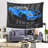 Mustang Gt Tapestry Wall Hanging Aesthetic Home Decoration Tapestries for Dorm Room