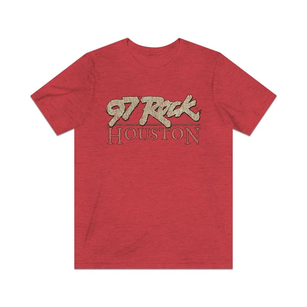 97 Rock Houston 1986 Vintage Men s T shirt 2XL