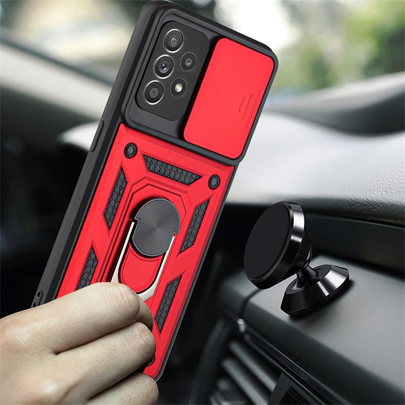 For Samsung Galaxy A52 5G Case Magnetic Finger Ring Holder Armor Cover For Samsung A52 A72 A 72 52 S A52S SM-A525F/DS Cases