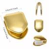 Gold-Plated Hip Hop Single Tooth Cap - Trendy Rapper Jewelry for Men
