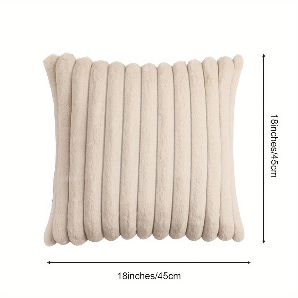 Copricuscini Gialli in Eco-pelliccia per Divano Cuscino Decorativo Copricuscini Rustici per Laurea Federe per Cuscini Stile Fattoria per Divano Letto Soggiorno 40/45CM