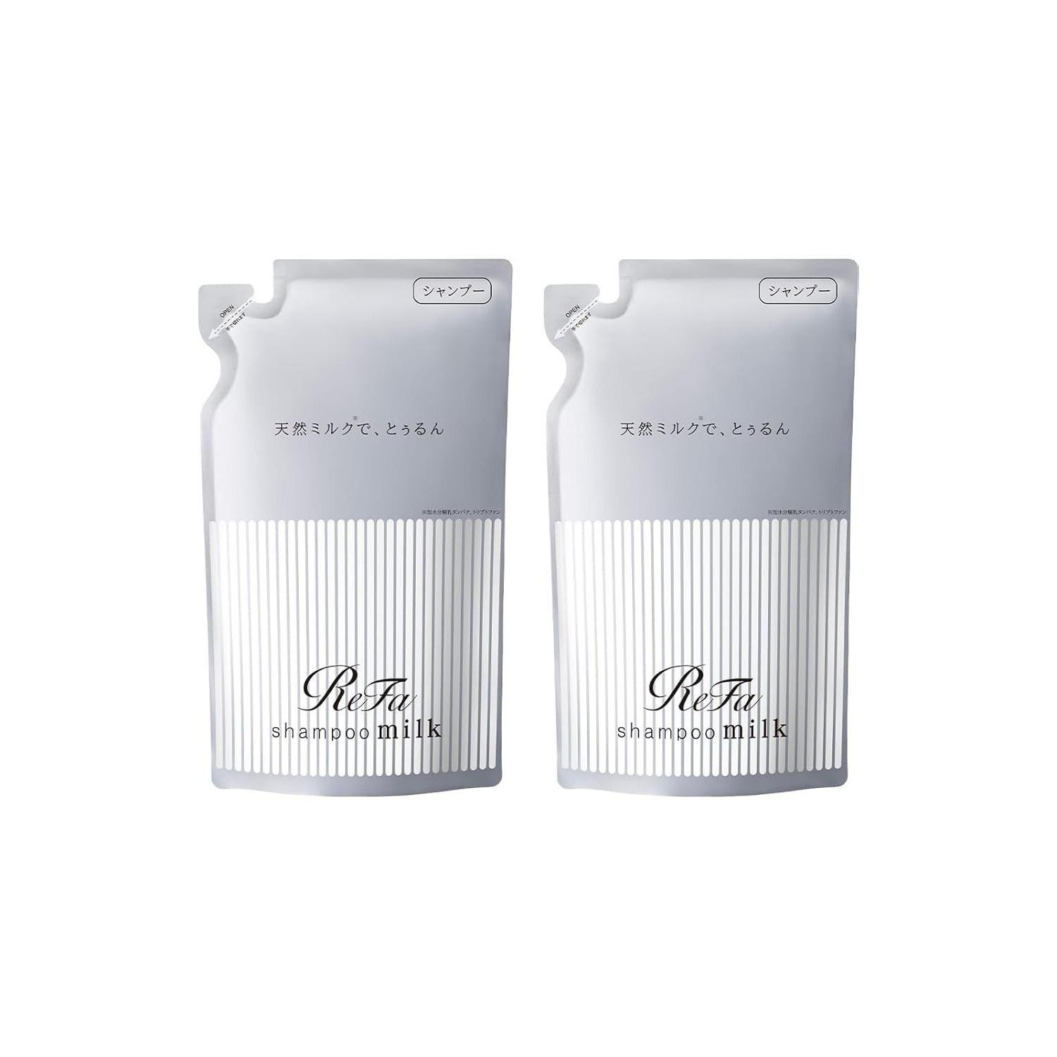 ReFa MILK PROTEIN (White Floral Musk (Refill Shampoo 2 items))