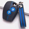 Anti Slip Car Key Protector for Renault Clio Kangoo Master Trafic Twingo Modus Megane Scenic Laguna Espace with Keychain Key Shell Accessory