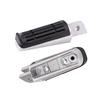 Pair of Front Motorcycle Footrest Pedals Foot Pegs for YAMAHA  XJR400 1200 1300 FZ400