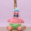 Squarepants Spongebob Patrick Star Cartoon Soft Plush Keyring Doll Bags Pendant