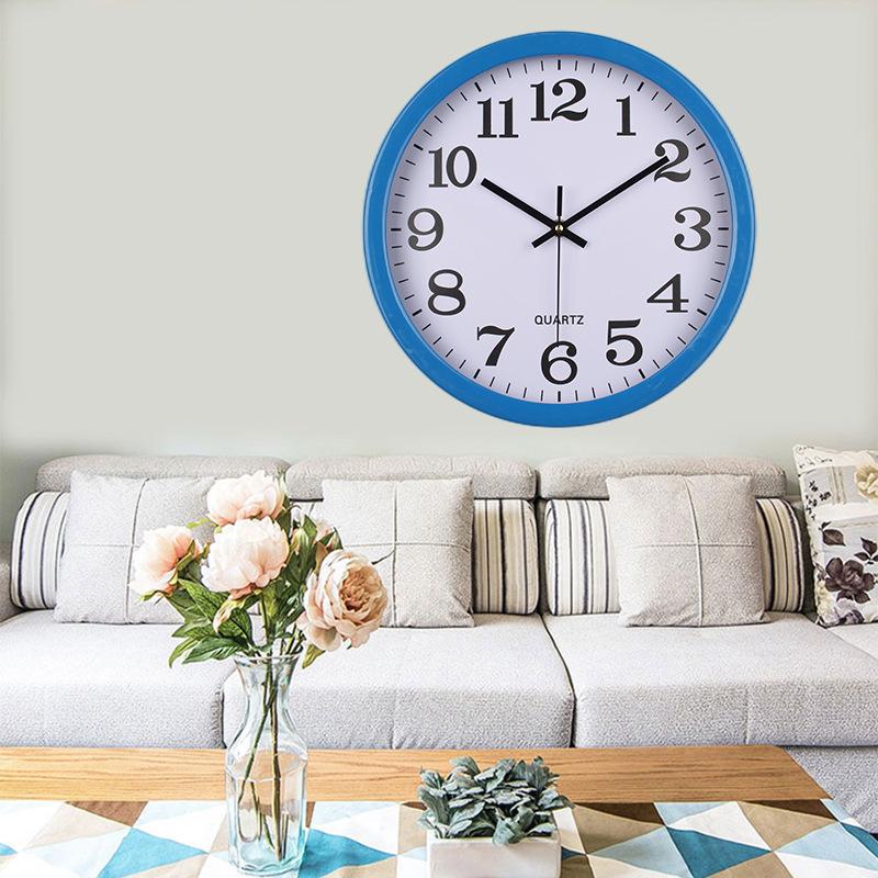 Modern New Style Simple Silent Living Room Home Bedroom Office Simple Clock Watch Wall Clock Quartz Clock Wall Watch