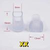2pcs Silencer Heel Protector Useful Antislip High Heeler Stoppers Wearable Non-slip Round Heel Shockproof Shoes Accessories