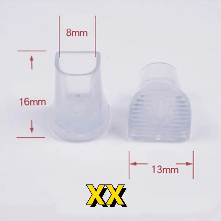 2pcs Silencer Heel Protector Useful Antislip High Heeler Stoppers Wearable Non-slip Round Heel Shockproof Shoes Accessories