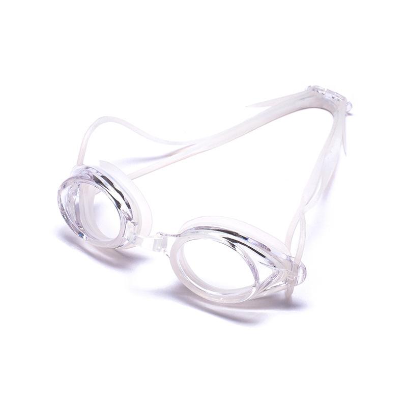 

Anti-fog and waterproof professional racing goggles, adult swimming equipment with replaceable nose bridge прозрачный
