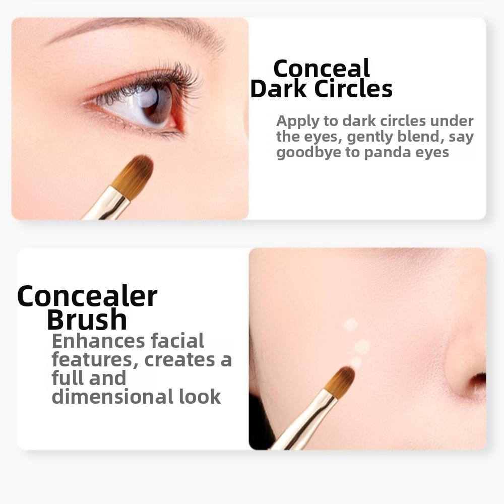 Telescopic Lip Gloss Brush Double-headed Lipstick Brush Portable Retractable Lip Brush Dustproof