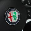 1Pcs 40mm For Alfa Romeo Mito Giulia Giulietta 147 156 166 159 Stelvio Sportiva 4C 8C GT Car Steering Wheel Logo Badge Sticker
