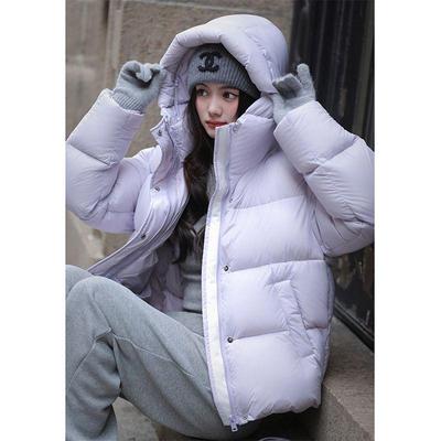 2025 Hot Style Heavyweight Short Hooded Down Jacket - 90% White Duck Down, Waterproof, Snow Mountain Design.