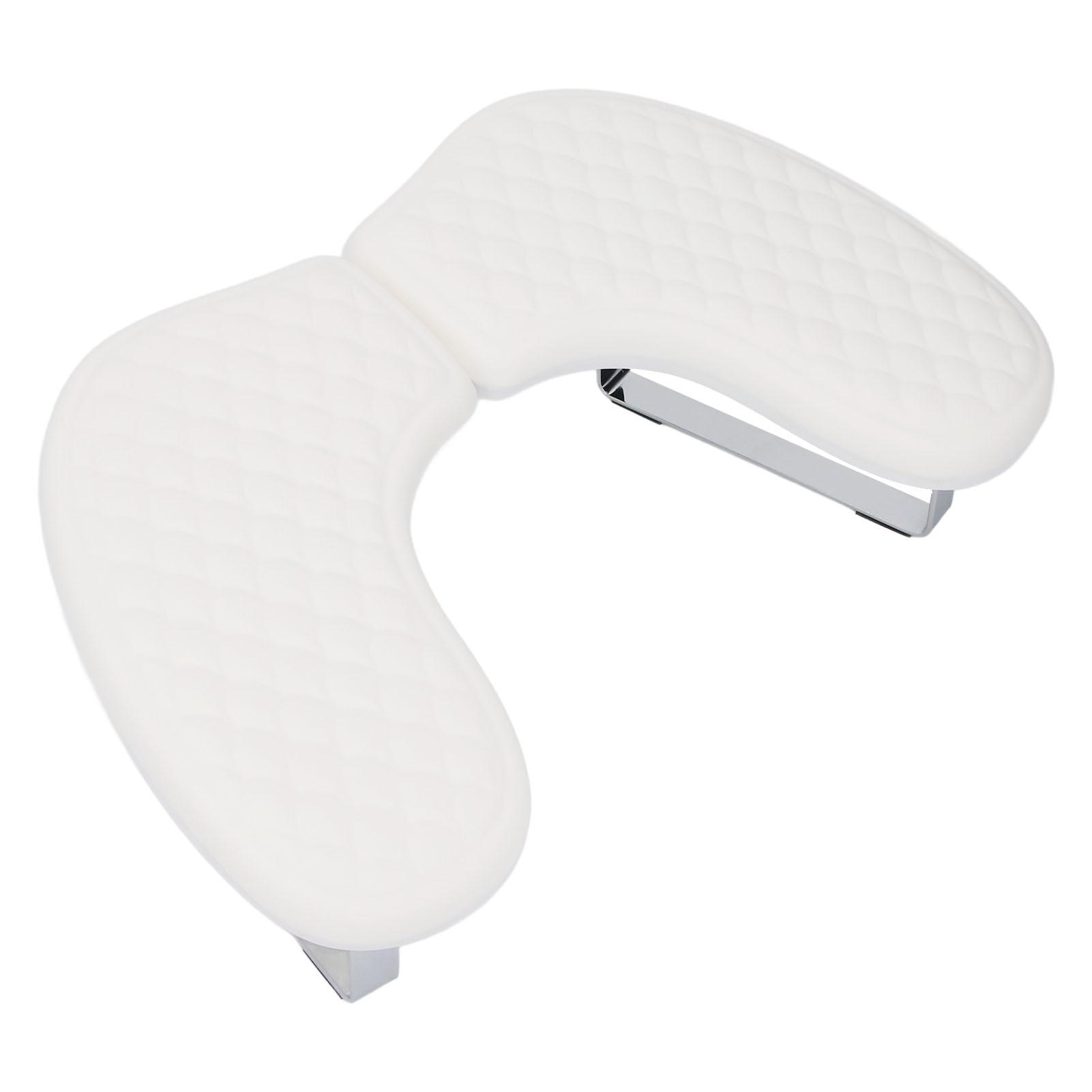 

Подставка для рук для маникюра, съемная U-образная мягкая складная подставка для рук из полиуретана для маникюрного салона дома белый