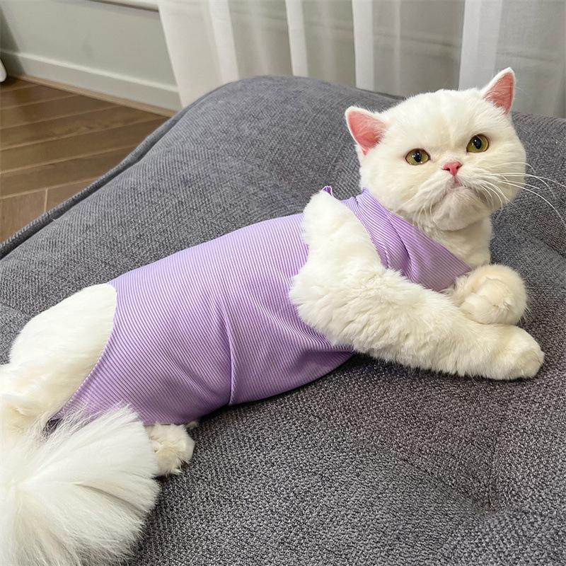 Pet Cat Sterilization Clothing Breathable Menstrual Pants Anti-licking Harassment Clothes Cat Supplies