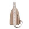 PU Chest Bag Large Capacity Retro Women's Shoulder Bag