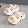 Chunky Platform Sandals for Women Summer Thick Bottom Non Slip Beach Slippers Woman Fashion Mix Color Eva Wedge Sandalias Muejr