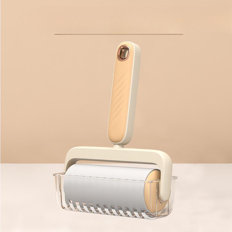 

Аппликатор для удаления катышков Ripple Lint Applicator для домашнего хозяйства, удобной одежды, дивана, домашних животных, съемной роликовой щетки для удаления катышков 30*13*2.5 жёлтый