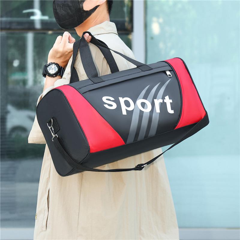 Unisex Solid Color Travel Crossbody Bag – One-Shoulder Fitness & Yoga Tote for Men & Women