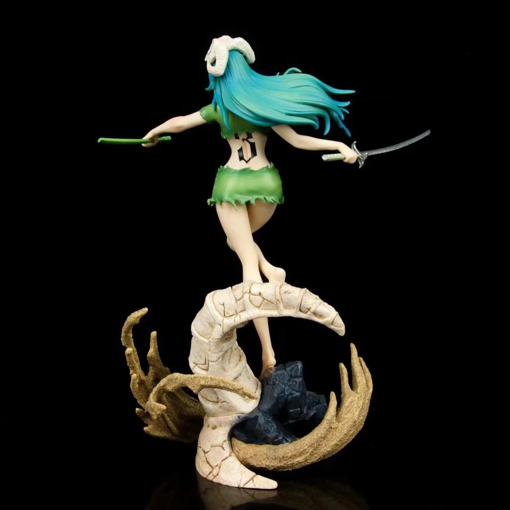 Anime Bleach Neliel Tu Oderschvank Figure Ten-Blade Series Changeable Face Gk Resonance Statue Boxed Hand-Made Model Gift