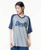 MOZMOZ Sporty Air Mesh Short Sleeve Jersey T-Shirt Navy
