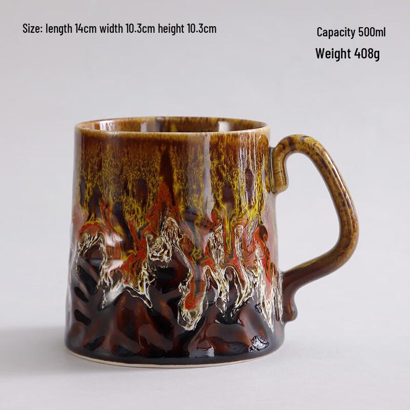 

Скандинавская рустикальная керамическая кофейная кружка