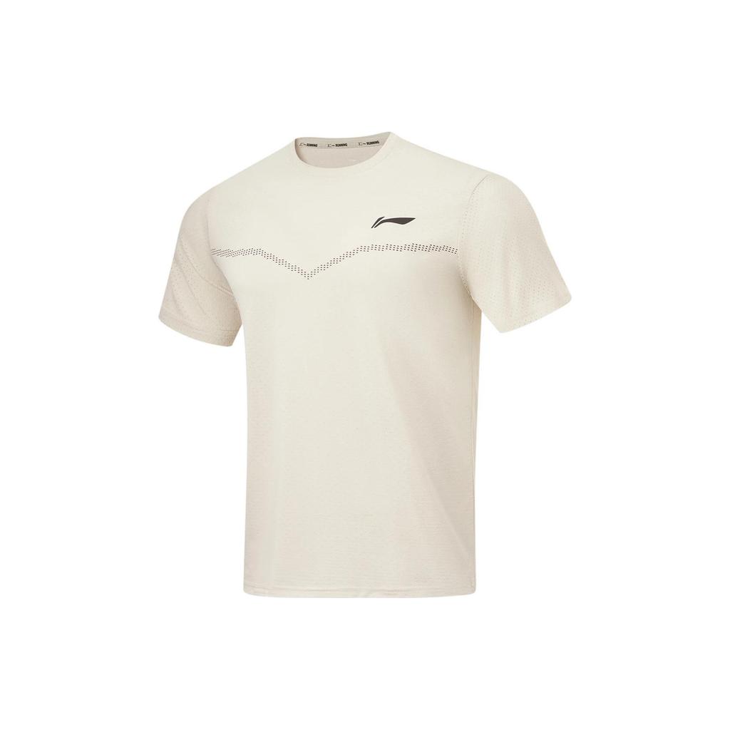 Li Ning T Shirt Men's Moonlight Gray ATST535-3