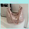Street Style Solid Color Crossbody Bag For Women With Large Capacity And Zipper Closure