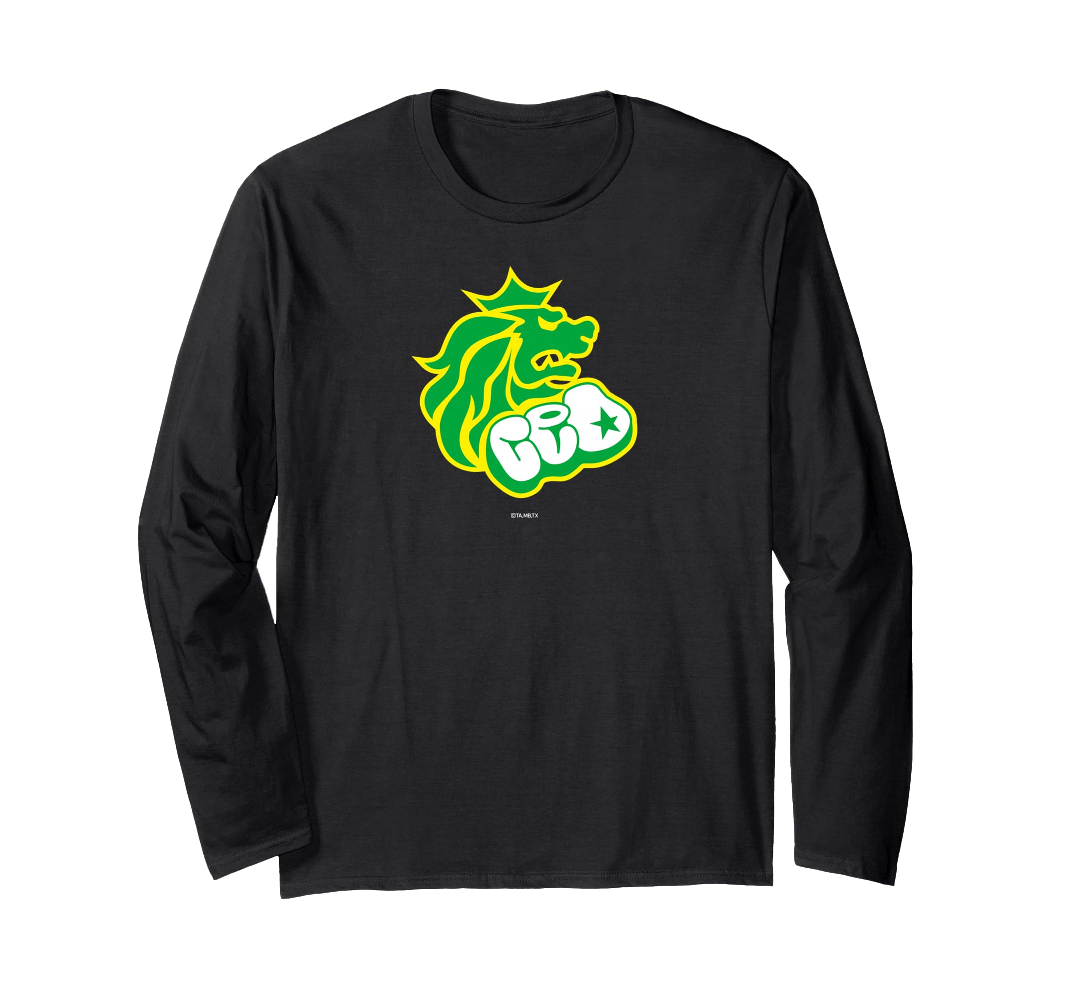 Metal Fight Beyblade Bakusozoku Rock Leone Long-Sleeve T-Shirt чёрный