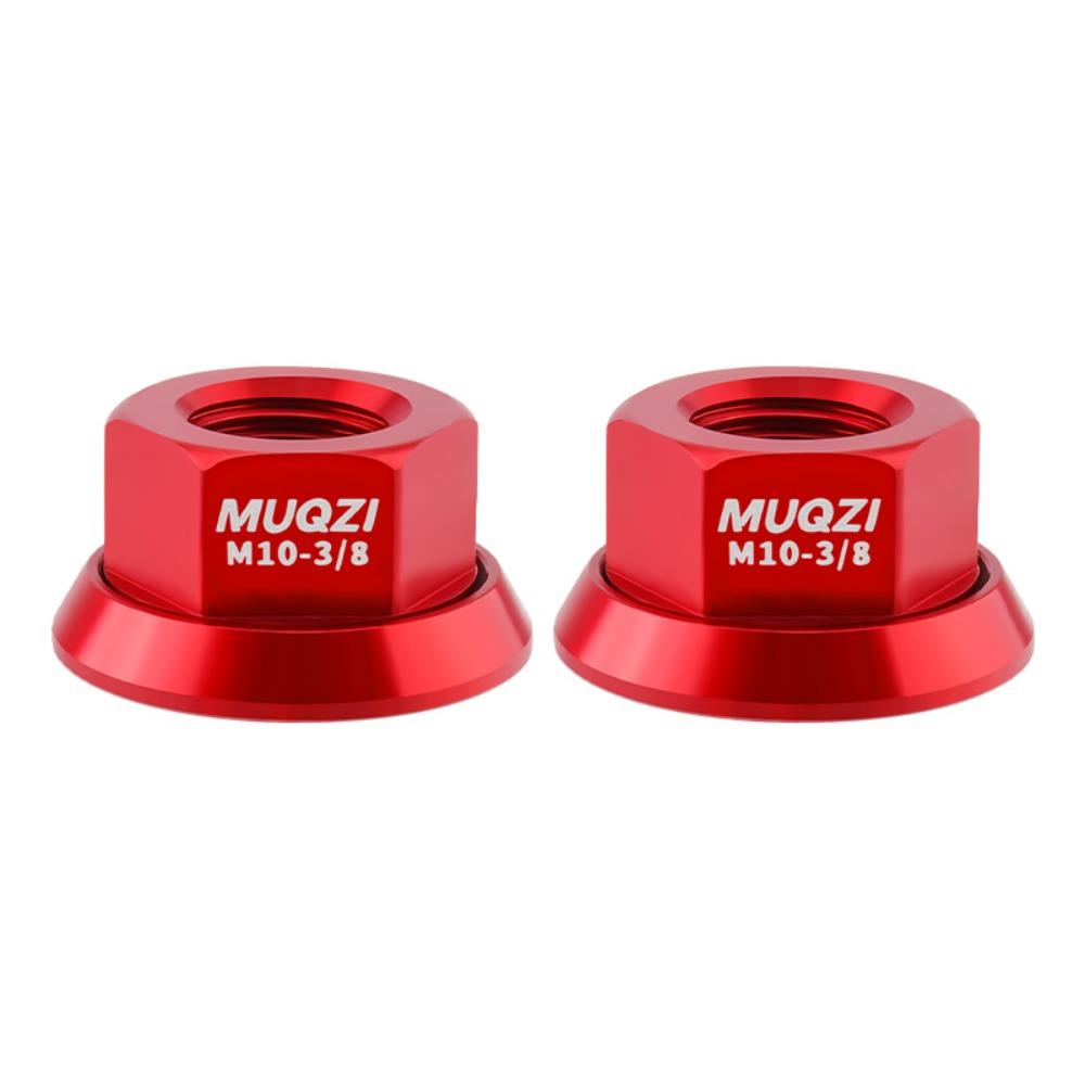 2pcs High Strength Rear Axle Screw Aluminum Zinc Zinc Alloy Bike Accessories Bicycle Hub Nut Cycling