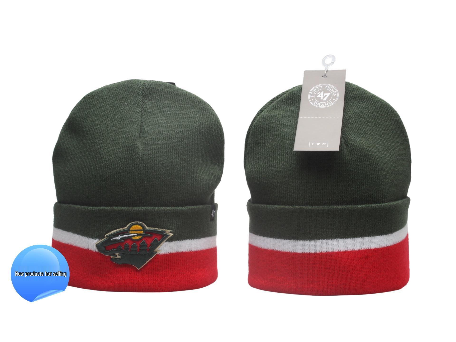 NHL Blackhawks Celtics 2025 Team Wool Pom Hat Standard