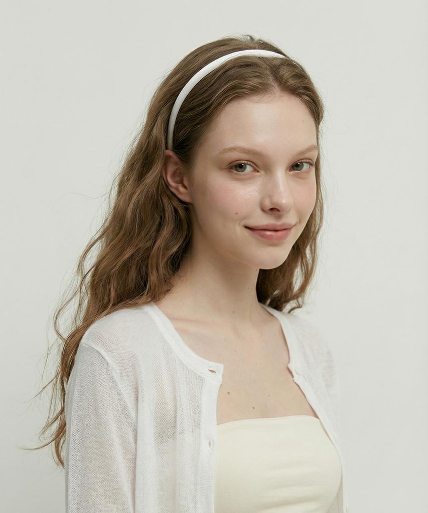 Lilykori Satin Finish Slim Hairband