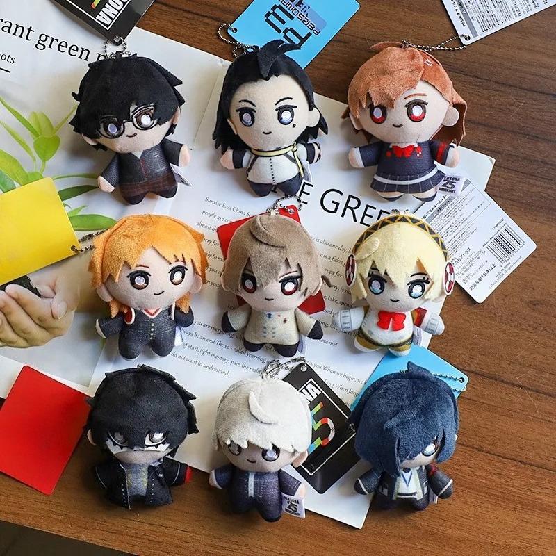 Anime Yuuki Makoto Aegis Shiomi Kotone Gorou Akechi Joker Shiomi Kotone Cosplay Plush Pendant Keychain Christmas Gifts