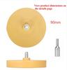 Car Eraser Wheel Adhesive Remover Rubber Wheel, Smooth Power Drill Adapter, Paint Repair Rubber Vinyl Decals Removal Tool