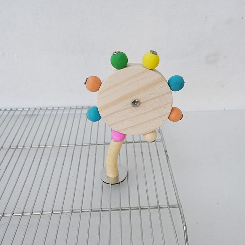 Vogel Sitzstange Natur Molar Ständer für Papageien Conure Supplies Wellensittiche Schleifkratzer für kleine mittelgroße Papageien Spielzeug