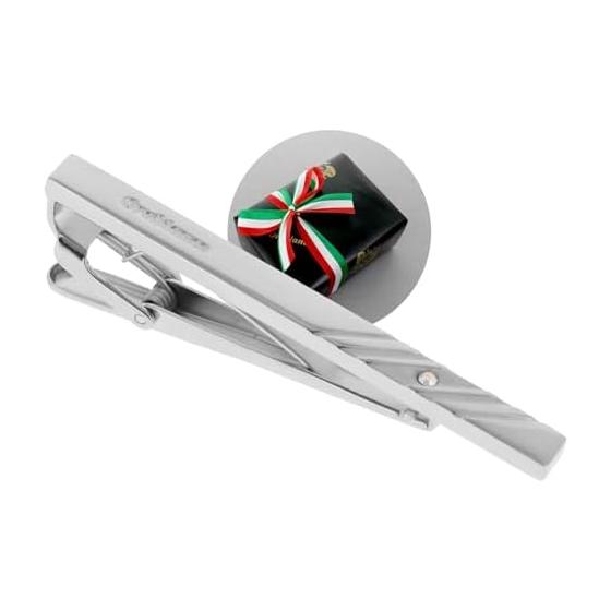 [Gift wrapped] Orobianco tie pin birthstone October-Opal Silver ORT587 A-10 Orobianco