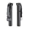 Bluetooth Selfie Stick with Integrated Remote Control, Beauty Fill Light, and Mobile Live Streaming Holder