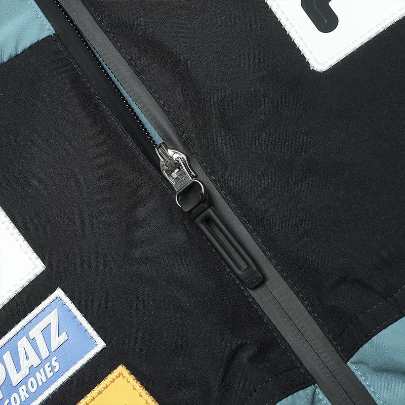 New FILA Down Jacket Men's Jade Cross Blue A11M446923FBU