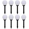 Day and Night - Day and Night Garden Path Lamps 8 Units with Ground Spike 15 Cm