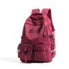 Schoolbag New Men's Backpack, Korean Style INS Workwear Trendy Backpack, Large Capacity Air Cushion Backpack for Middle and High School Students
