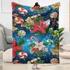 Christmas 87 Blanket Soft Warm Cozy Perfect for Office Chair Office Chair Four Seasons Multipurpose Digital Print Gift for Travel Home Birthdays