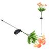 2 Pcs Solar Garden Lights LED Solar Flower Lights for Garden Patio Lawn Yard Pathway