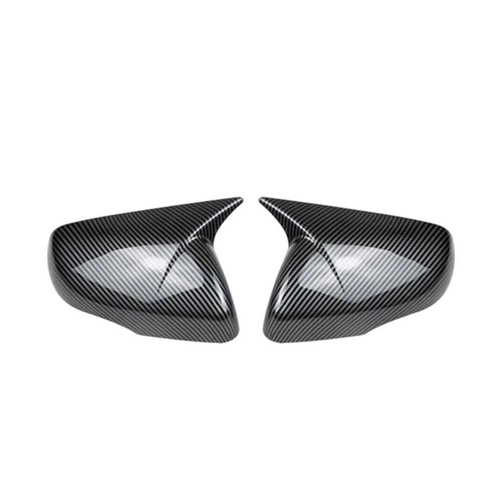 Car Decoration Door Mirror Cover For Ford Edge 2015- Carbon Fiber Black Cars Accessories Styling Upgrade Modify A Car