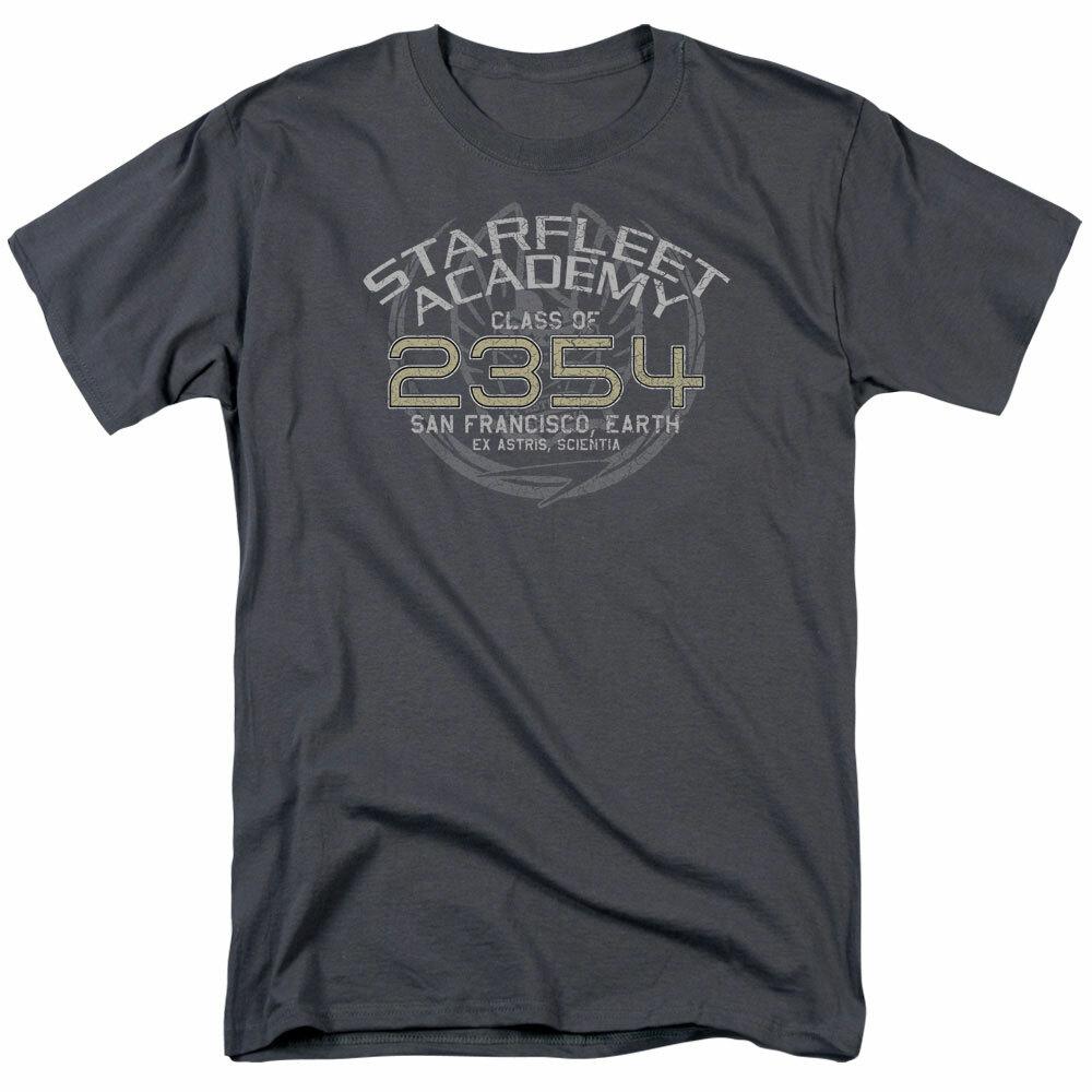 Star Trek Deep Space Nine Sisko Graduation T Shirt Licensed Sci-Fi TV Charcoal S