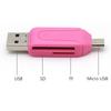 Universal Card Reader Mobile Phone PC Card Reader Micro USB OTG Card Reader OTG TF / SD Flash Memory