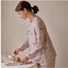 Polyester Fleece Panda Print Women Top Vev3893f