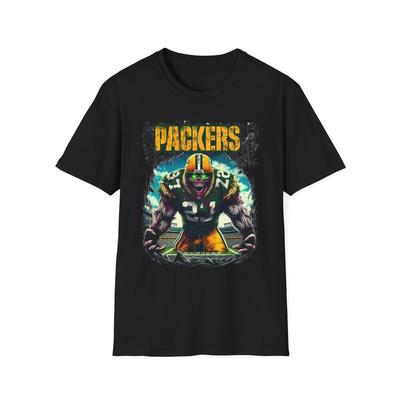 Green Bay Packers Horror Mash-Up T-Shirt - Unique NFL Fan Apparel